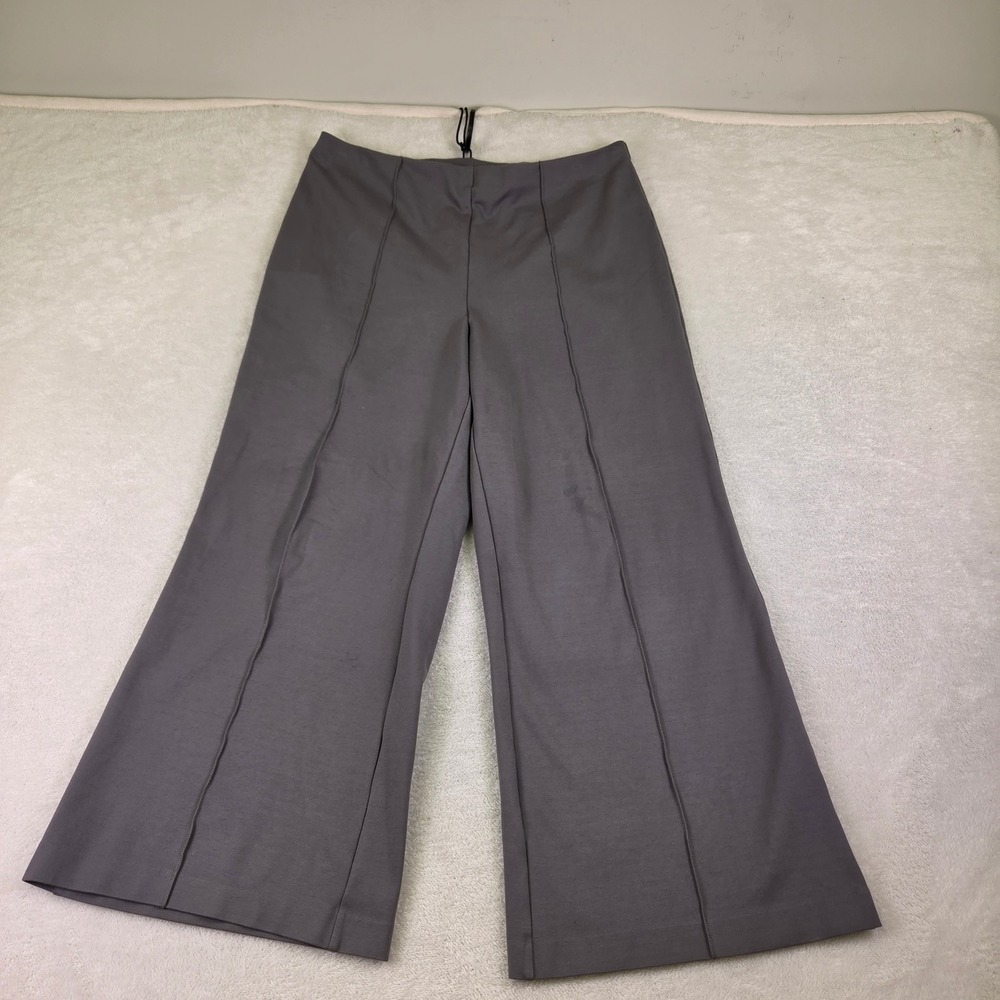Vince Camuto Womens XL Charcoal Gray Stretch Knit Elastic Waist Leggings 4754